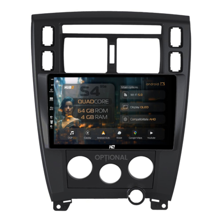 Navigații Hyundai Tucson I 2004-2010 - Navigatie Android Hyundai Tucson (2006-2013) QLED | Hub64.ro