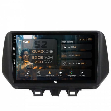 Tucson 2018-2020 - Navigatie Carplay Mitsubishi L200 2014+ 2GB | Hub64.ro