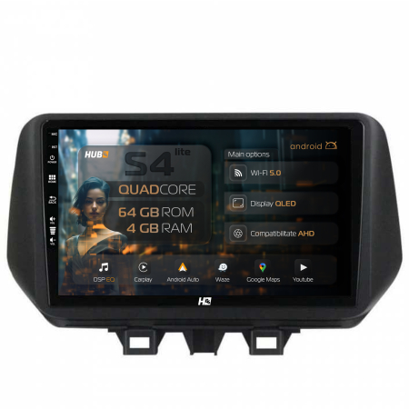 Tucson 2018-2020 - Navigatie Android 13 Hyundai Tucson 3 QLED | Hub64.ro