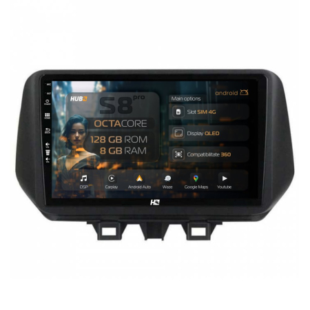 Navigații Hyundai Tucson 2018-2020 - Navigatie Android Hyundai Tucson 3 8GB | Hub64.ro