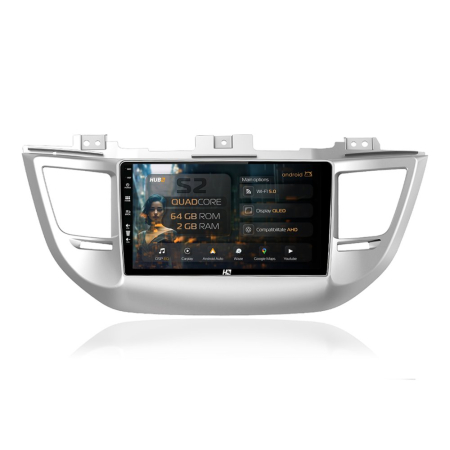 Navigații Hyundai Tucson 2015-2018 - Carplay Android Hyundai Tucson 3 2GB | Hub64.ro
