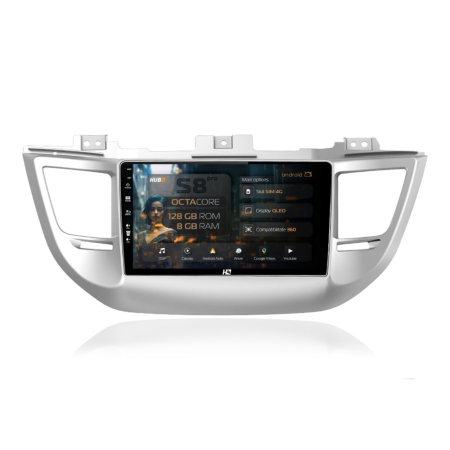 Navigații Hyundai Tucson 2015-2018 - Navigatie Android Hyundai Tucson 3 8GB | Hub64.ro