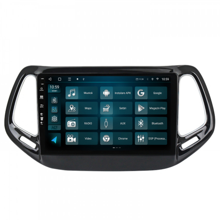 Navigatie Android Jeep Compass 2016+ 8GB | Hub64.ro [2]