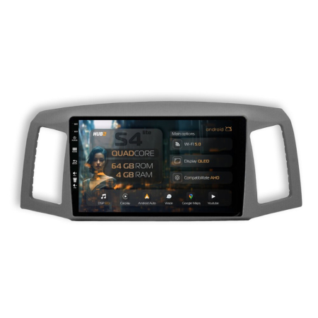 Navigații Jeep Grand Cherokee 2004-2007 - Navigatie Android Jeep Grand Cherokee (2004-2007) 4GB | Hub64.ro