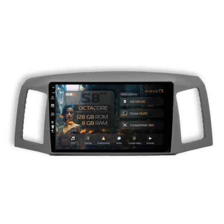 Navigații Jeep Grand Cherokee 2004-2007 - Navigatie Android Jeep Grand Cherokee (2004-2007) 8GB | Hub64.ro