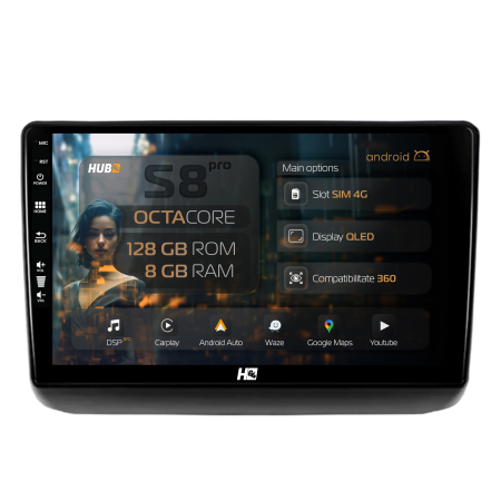 Grand Cherokee 2013-2020 - Navigatie Jeep Grand Cherokee 2013-2020 8GB | Hub64.ro