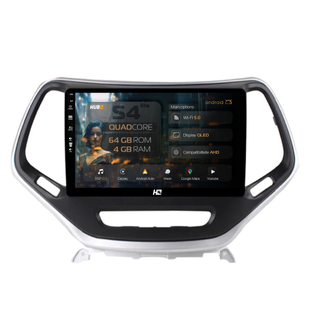 Grand Cherokee 2013-2020 - Navigatie Jeep Grand Cherokee (2015+) 4GB | Hub64.ro
