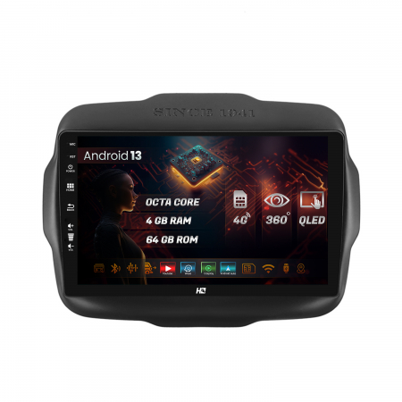 Navigatie QLED Jeep Renegade 2014-2018 4GB | Hub64.ro [1]