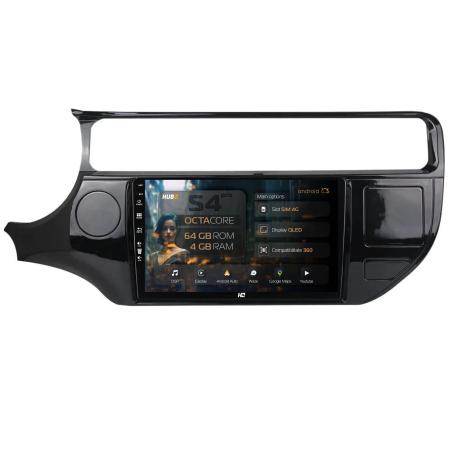 Rio 2014-2017 - Navigatie Android Kia Rio (2015) 4GB | Hub64.ro