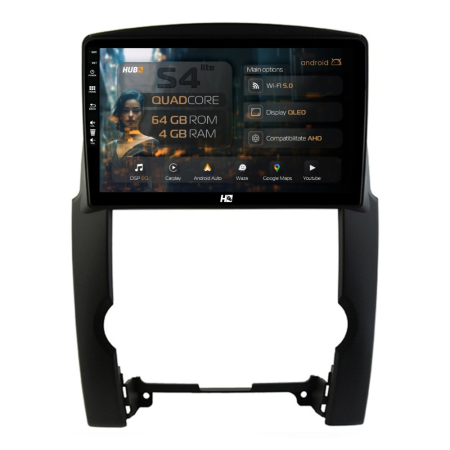 Navigații Kia Sorento II 2009-2013 - Navigatie Android Kia Sorento (2009-2013) 4GB | Hub64.ro