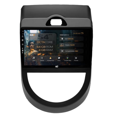 Soul 2009-2013 - Navigatie Android Kia Soul (2009-2013) 4GB | Hub64.ro