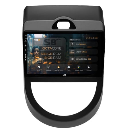Soul 2009-2013 - Navigatie Android Kia Soul (2009-2013) 8GB | Hub64.ro