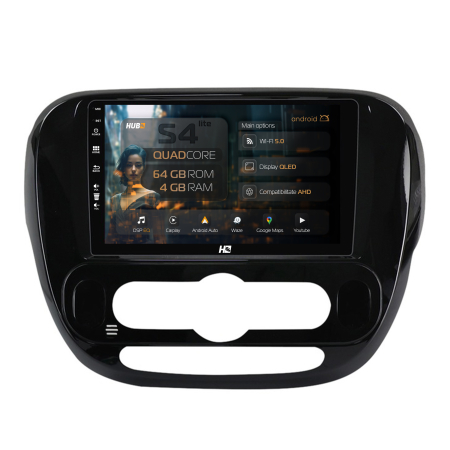 Soul 2014-2019 - Navigatie Android Kia Soul (2014-2019) 4GB | Hub64.ro