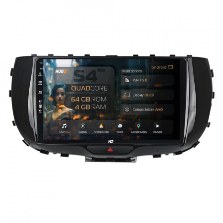 Soul 2019 ->> - Navigatie Android Kia Soul (2019+) 4GB | Hub64.ro