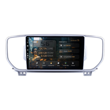 Navigații Kia Sportage 2016-2018 - Navigatie Android Kia Sportage (2016-2018) 6GB | Hub64.ro
