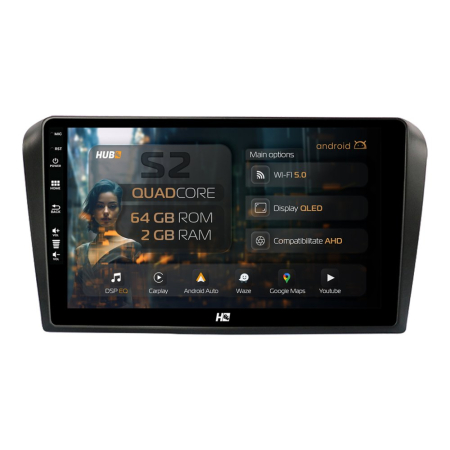 Navigații Mazda 3 2003-2009 - Navigatie Carplay Android Mazda 3 (2003-2009) | Hub64.ro