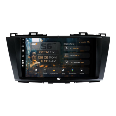 Navigații Mazda 5 2010-2015 - Navigatie Android Mazda 5 2010-2015 6GB | Hub64.ro
