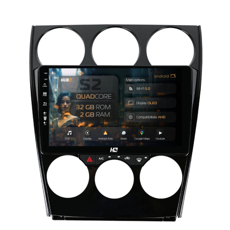 Mazda 6 2002-2008 - Carplay Android 13 Ford F150 2GB | Hub64.ro