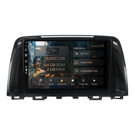 Navigații Mazda 6 2013-2015 - Navigatie Mazda 6 (2013-2015) cu Android PRO | Hub64.ro