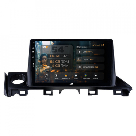 Mazda 6 2015-2018 - Navigatie Android 13 Mazda 6 lll (2015-2018) QLED | Hub64.ro