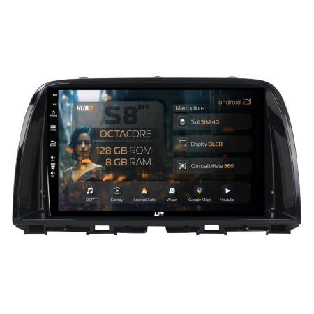 Navigații auto dedicate - Navigatie Mazda CX-5 2013-2015 8GB | Hub64.ro