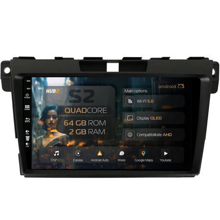 Mazda - Navigatie Carplay Android Mazda CX-7 9" 2gb | Hub64.ro