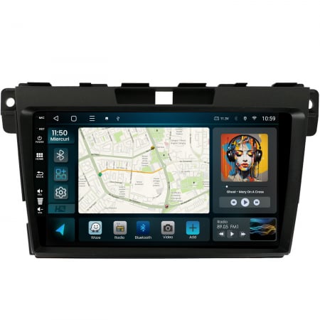 Navigatie Android 13 Mazda CX-7 9" QLED | Hub64.ro [1]