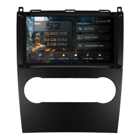 Navigații Mercedes-Benz A Class W169 2004-2012 - Carplay GPS Android Mercedes Benz A/B Class (2004-2011) | Hub64.ro