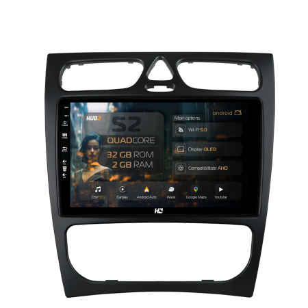 C Class W203 2000-2004 - Carplay Android Dodge Caliber 2+32GB | Hub64.ro