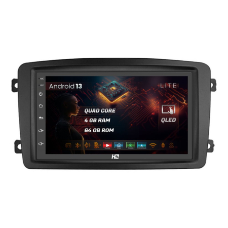 Navigații Mercedes-Benz Vaneo 2001-2005 - Carplay Android Mercedes Benz 7inch 4GB | Hub64.ro