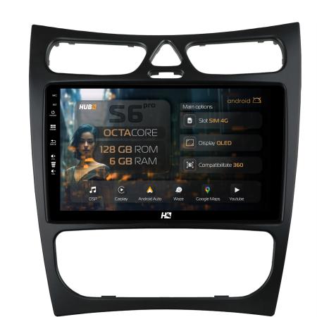 CLK 2002-2009 - Navigatie Merdeces Benz C-Class / CLK 4G 6GB | Hub64.ro