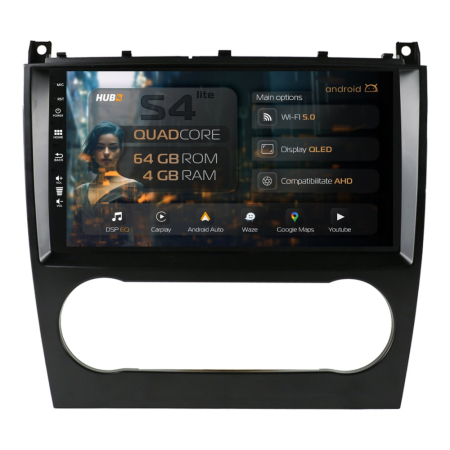 Navigații Mercedes-Benz G-Class W463 2008-2012 - Navigatie Android Mercedes G-Class W463 QLED | Hub64.ro