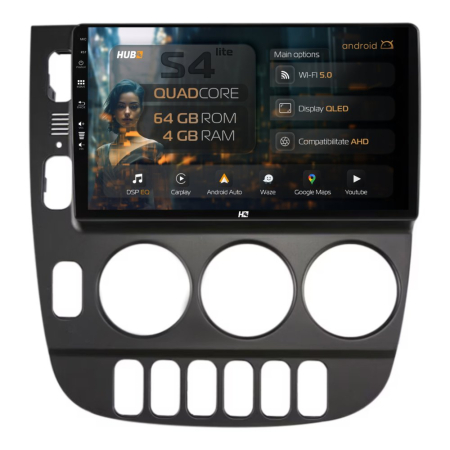 Navigații Mercedes-Benz ML W163 1998-2005 - Android Mercedes Benz ML W163 QLED | Hub64.ro