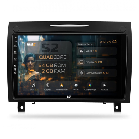 Navigații Mercedes-Benz SLK R171 2004-2011 - Carplay GPS Android Mercedes Benz SLK | Hub64.ro