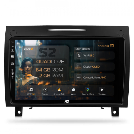 Mercedes Benz - Carplay GPS Android Mercedes Benz SLK | Hub64.ro