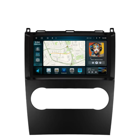 Navigatie Android 13 Mercedes Benz A/B Class (2004-2011) QLED | Hub64.ro [1]