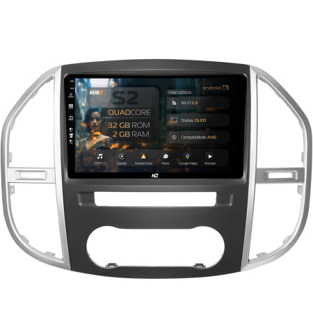 | Playere si Accesorii Universale | - Carplay Android 13 Mercedes Benz ML W163 2GB | Hub64.ro