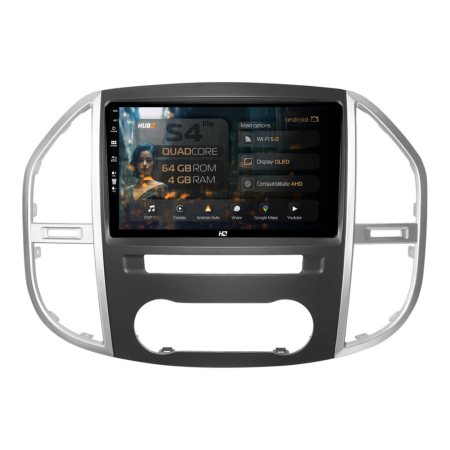 Navigații Mercedes-Benz Vito W447 2016 - >> - Navigatie Android Mercedes Benz Vito 4GB QLED | Hub64.ro