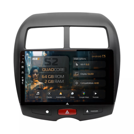 Mitsubishi - Navigatie Mitsubishi ASX Android 2+32GB | Hub64.ro