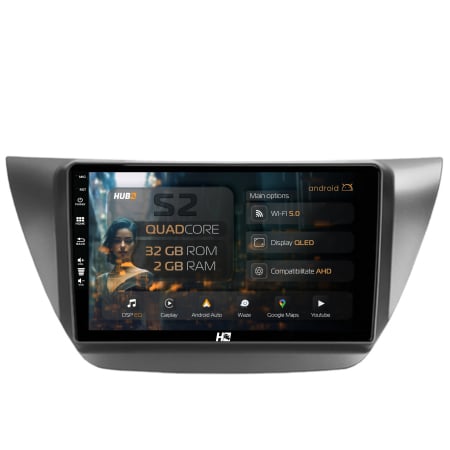 Lancer 2003-2007 - Carplay Skoda Yeti 2GB 10Inch Android  | Hub64.ro