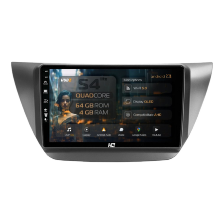 Navigații Mitsubishi Lancer 2003-2007 - Navigatie Android Mitsubishi Lancer (2003-2007) 4GB | Hub64.ro