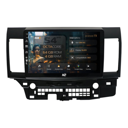 Navigații Mitsubishi Lancer 2007 - >> - Navigatie Android Mitsubishi Lancer (2007-2016) 4GB | Hub64.ro