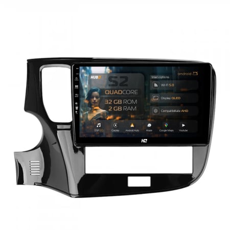 Outlander 2019-2021 - Carplay Android 13 Honda CRV 2GB | Hub64.ro