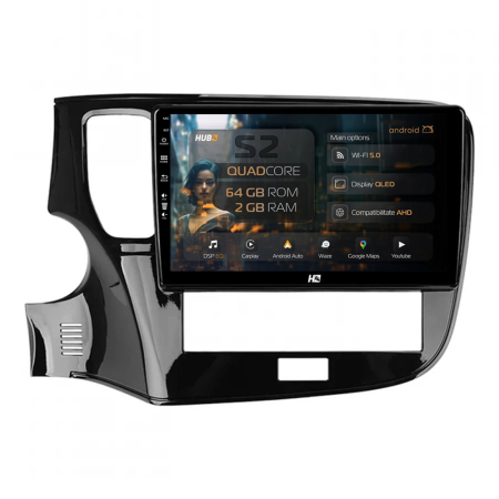 Navigații Mitsubishi Outlander 2019-2021 - Navigatie Android Mitsubishi Outlander (2019-2021) 2GB | Hub64.ro
