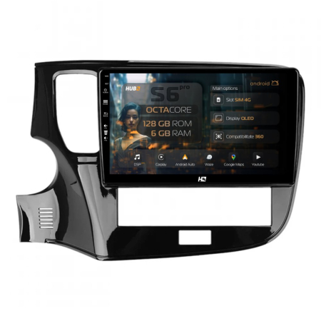 Navigații Mitsubishi Outlander 2019-2021 - Navigatie Android Mitsubishi Outlander (2019-2021) 6GB | Hub64.ro