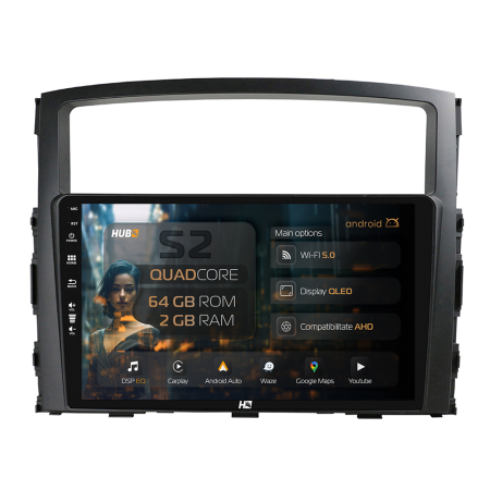 Mitsubishi - Carplay Android Mitsubishi Pajero 2GB | Hub64.ro