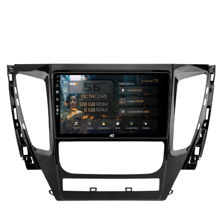 Pajero (2016-2018) - Navigatie Android Mitsubishi Pajero (2016-2018) 6GB | Hub64.ro