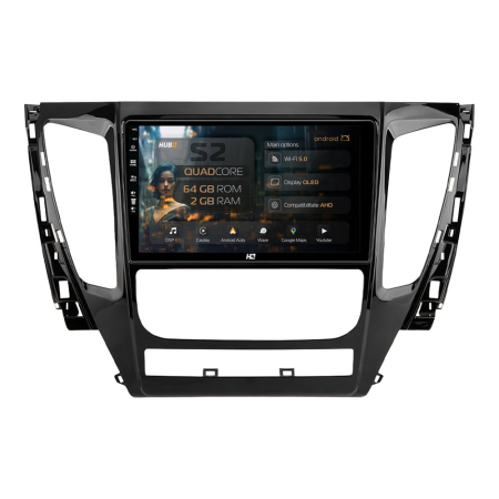 Navigații Mitsubishi Pajero Sport 2016-2019 - Navigatie Android Mitsubishi Pajero Sport (2016-2019) 2GB | Hub64.ro
