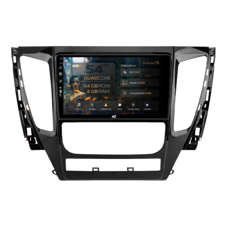 Navigații Mitsubishi Pajero Sport 2016-2019 - Navigatie Android Mitsubishi Pajero Sport (2016-2019) 4GB | Hub64.ro