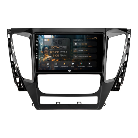 Navigații Mitsubishi Pajero Sport 2016-2019 - Navigatie Android Mitsubishi Pajero Sport (2016-2019) 6GB | Hub64.ro